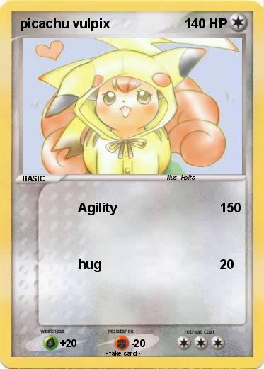Pokemon picachu vulpix