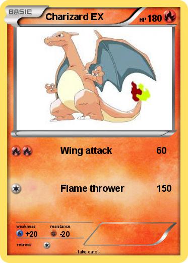 Pokemon Charizard EX