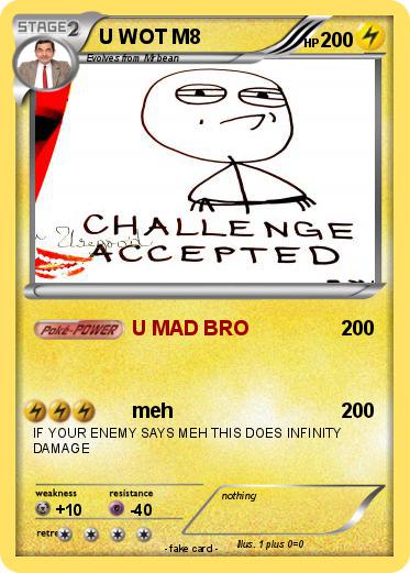 Pokemon U WOT M8