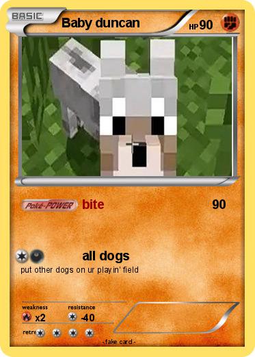 Pokemon Baby duncan