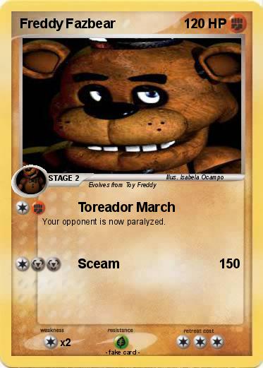 Pokemon Freddy Fazbear