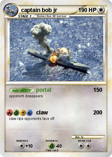 Pokemon captain bob jr