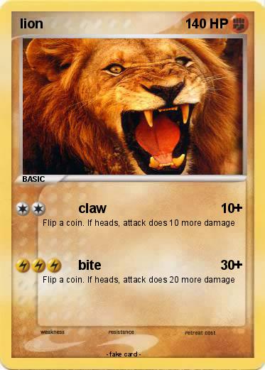 Pokemon lion