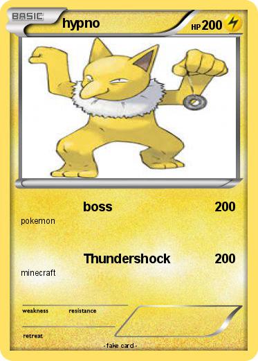 Pokemon hypno