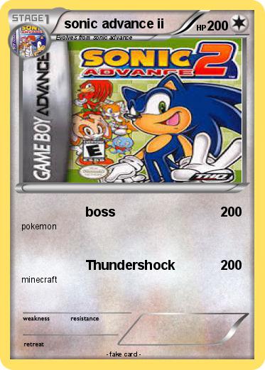 Pokemon sonic advance ii