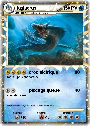 Pokemon lagiacrus
