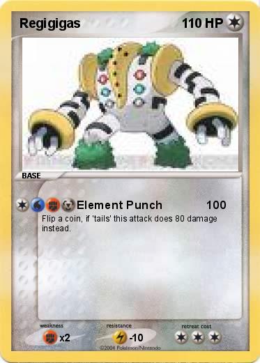 Pokemon Regigigas