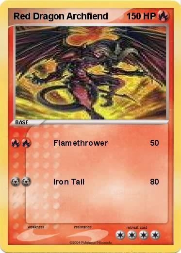 Pokemon Red Dragon Archfiend