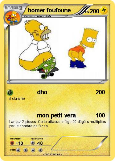 Pokemon homer foufoune