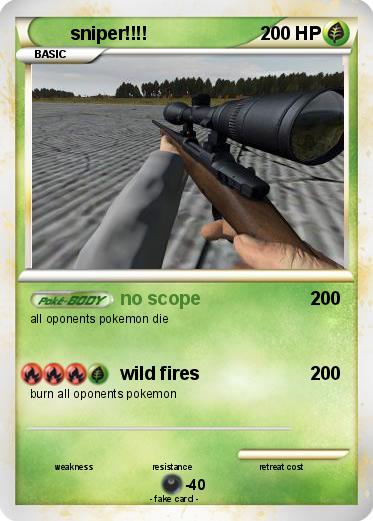 Pokemon sniper!!!!