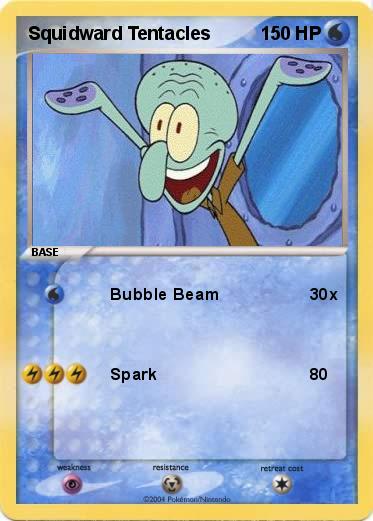 Pokemon Squidward Tentacles