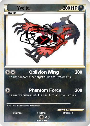 Pokemon Yveltal