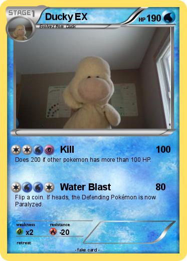 Pokemon Ducky EX