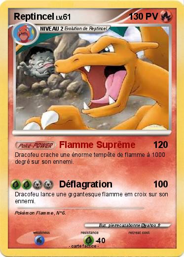Pokemon Reptincel
