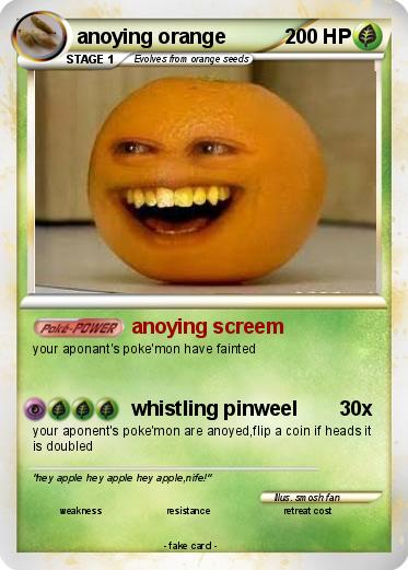 Pokemon anoying orange