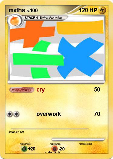 Pokemon maths