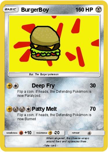 Pokemon BurgerBoy