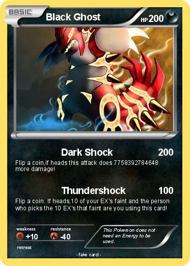 Pokemon Black Ghost