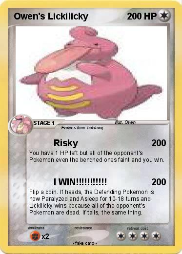 Pokemon Owen's Lickilicky