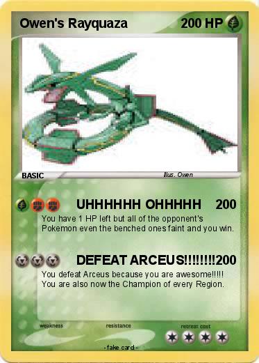 Pokemon Owen's Rayquaza