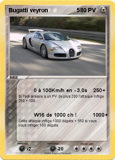 Pokemon Bugatti veyron                  5