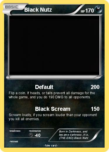 Pokemon Black Nutz