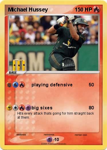 Pokemon Michael Hussey