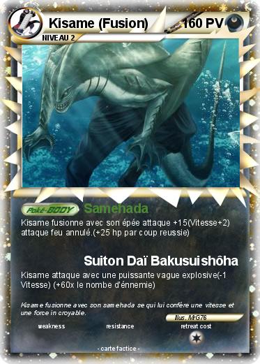 Pokemon Kisame (Fusion)