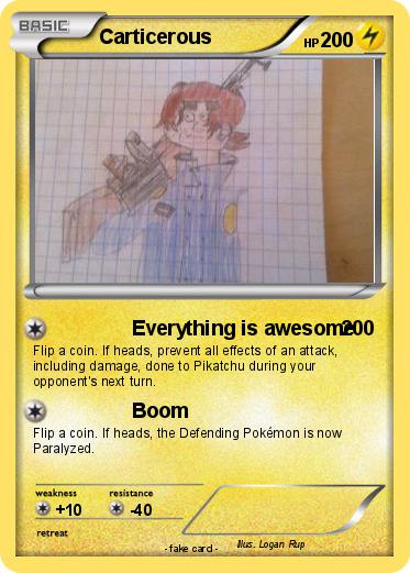 Pokemon Carticerous
