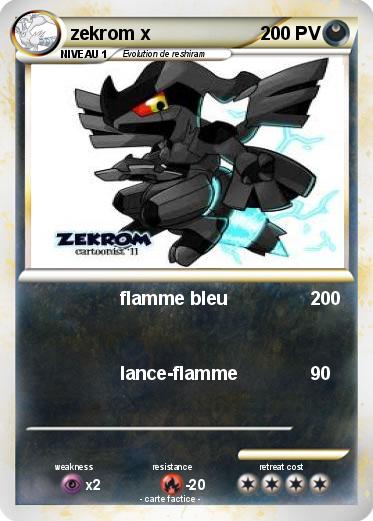 Pokemon zekrom x