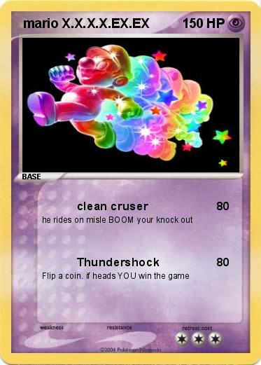 Pokemon  mario X.X.X.X.EX.EX