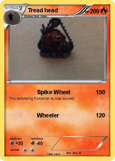 Pokemon Tread head