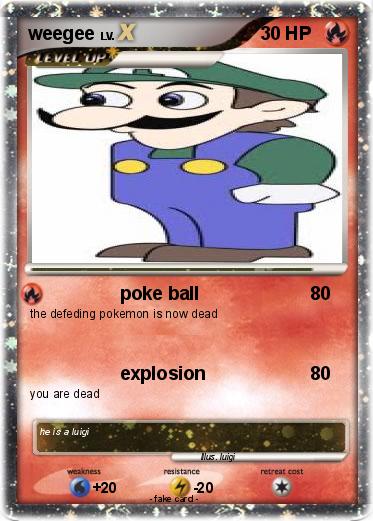Pokemon weegee