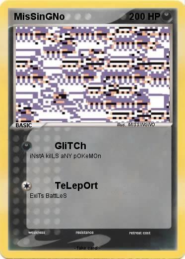 Pokemon MisSinGNo