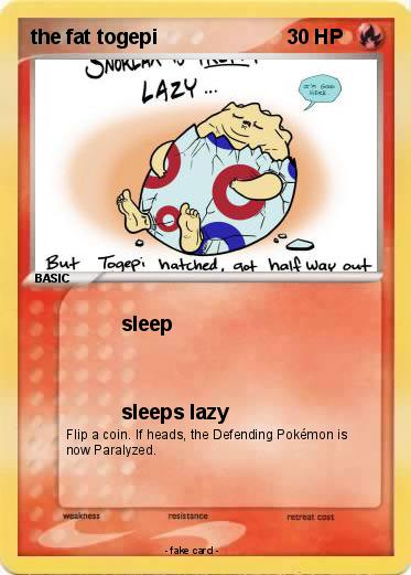 Pokemon the fat togepi