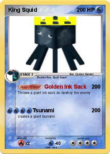 Pokemon King Squid