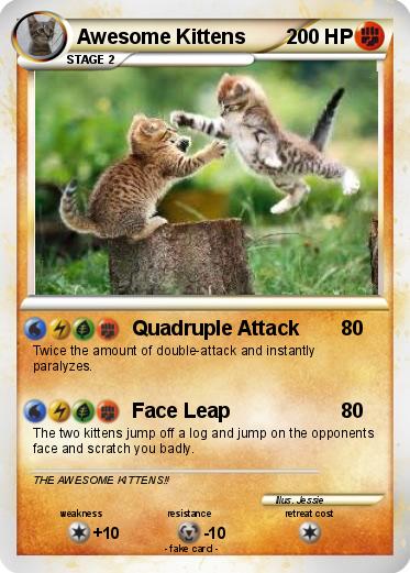 Pokemon Awesome Kittens
