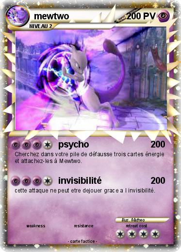 Pokemon mewtwo