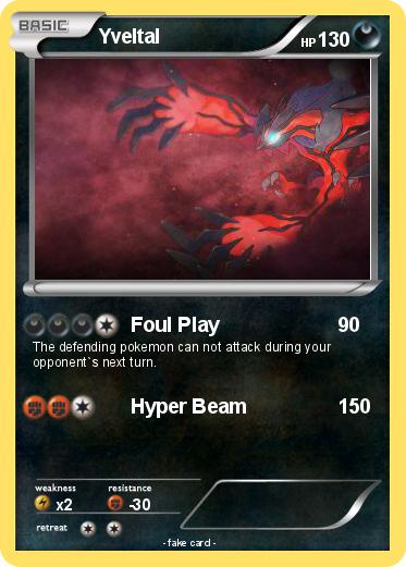Pokemon Yveltal