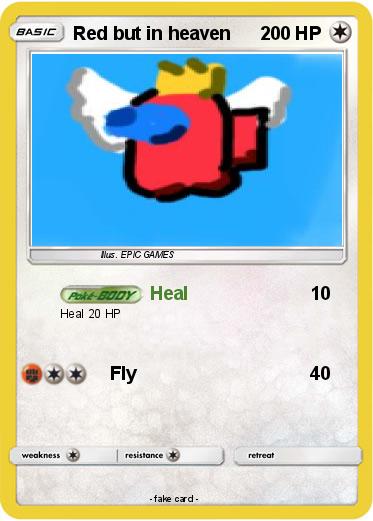 Pokemon Red but in heaven