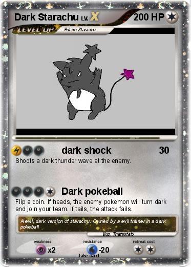 Pokemon Dark Starachu