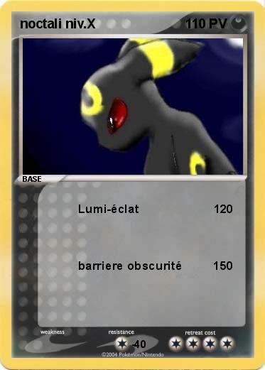 Pokemon noctali niv.X