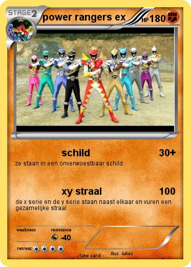 Pokemon power rangers ex
