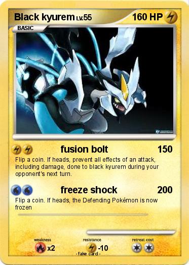 Pokemon Black kyurem