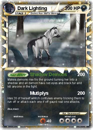 Pokemon Dark Lighting