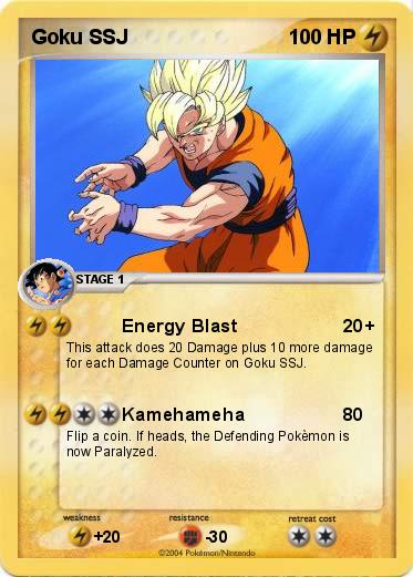 Pokemon Goku SSJ