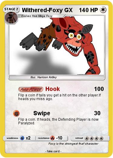 Pokemon Withered-Foxy GX