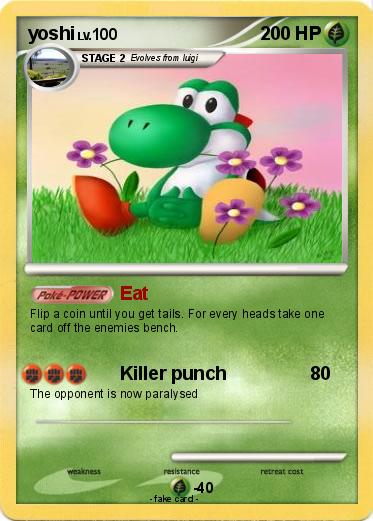 Pokemon yoshi