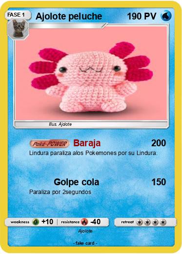 Pokemon Ajolote peluche