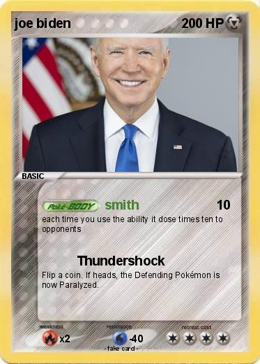 Pokemon joe biden